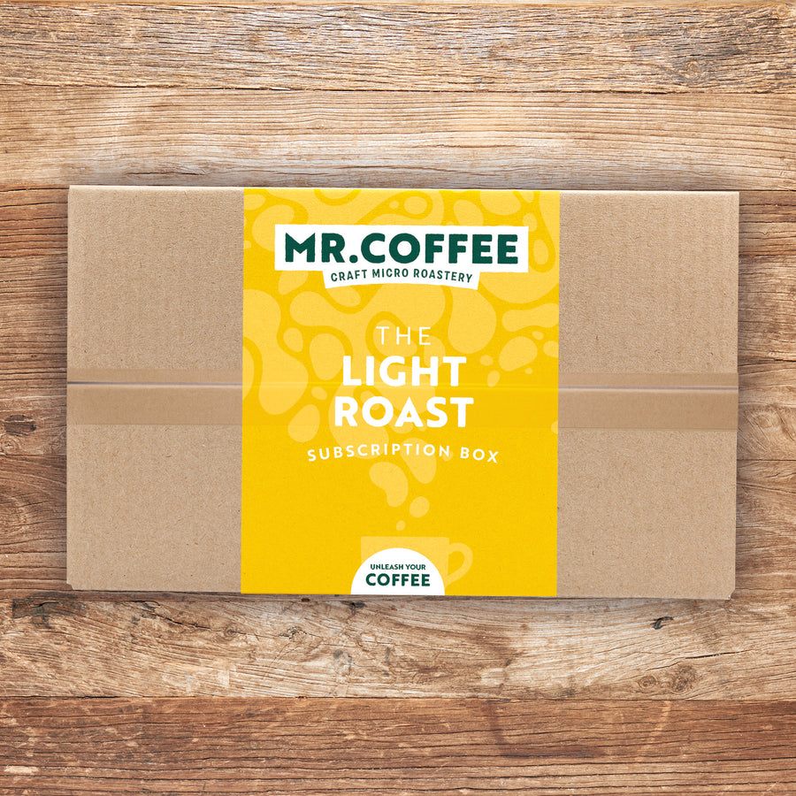 Light Roast Coffee Subscription Box - 3 Month Gift
